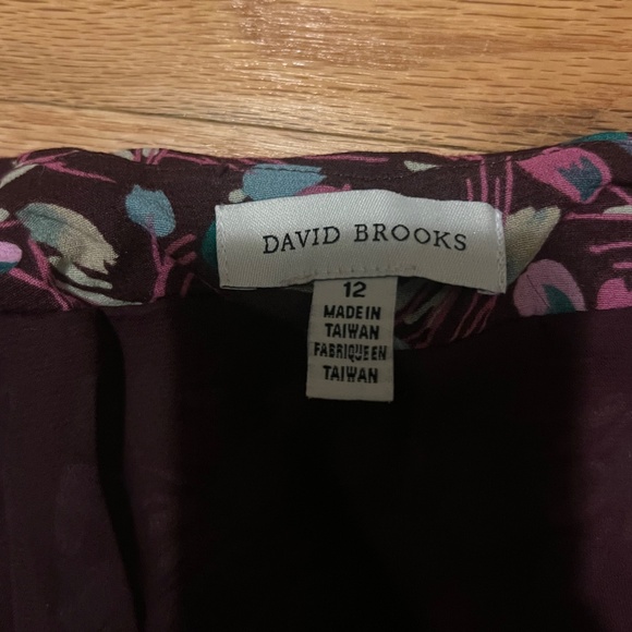 David Brooks patterned midi skirt - Picture 5 of 7